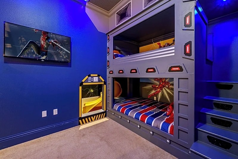 Legends Haven | 6 bed, 5.5 bath | Games/Theater Room | Private Pool in Kissimmee, Florida, United States — photo 3