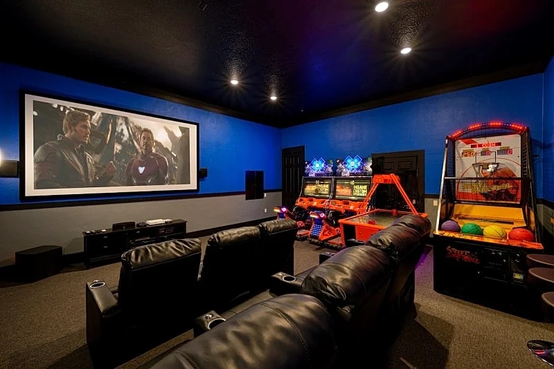 Legends Haven | 6 bed, 5.5 bath | Games/Theater Room | Private Pool in Kissimmee, Florida, United States — photo 5