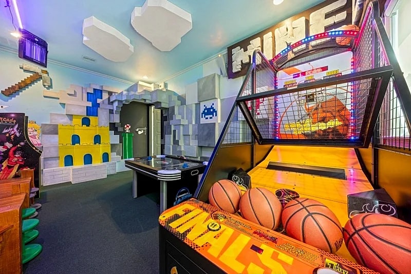 Game Room | Theater Room | Themed Bedrooms | Gym | Private Pool | Golf Course Views in Kissimmee, Florida, United States — photo 3