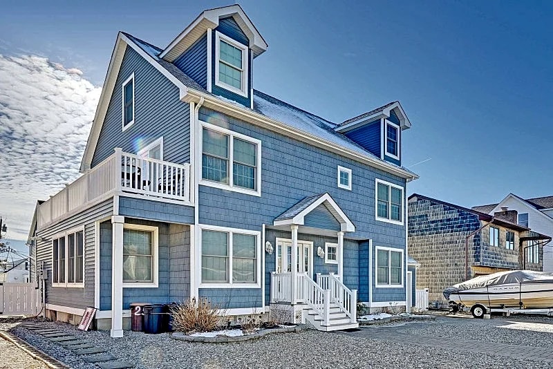 Contemporary ocean block home with three levels of luxurious shore living in Seaside Park, New Jersey, United States — photo 3