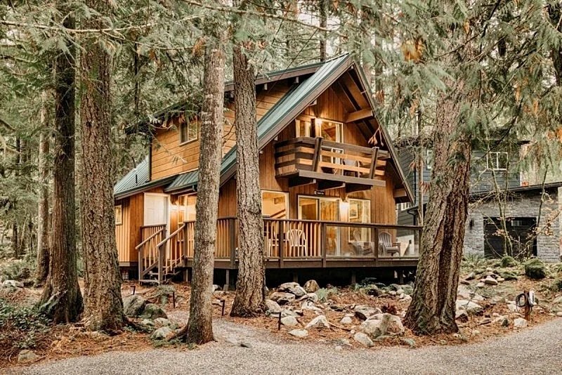 Glacier Springs Cabin #27 - EV Charger - Wi-Fi - Fireplace - Pets Okay