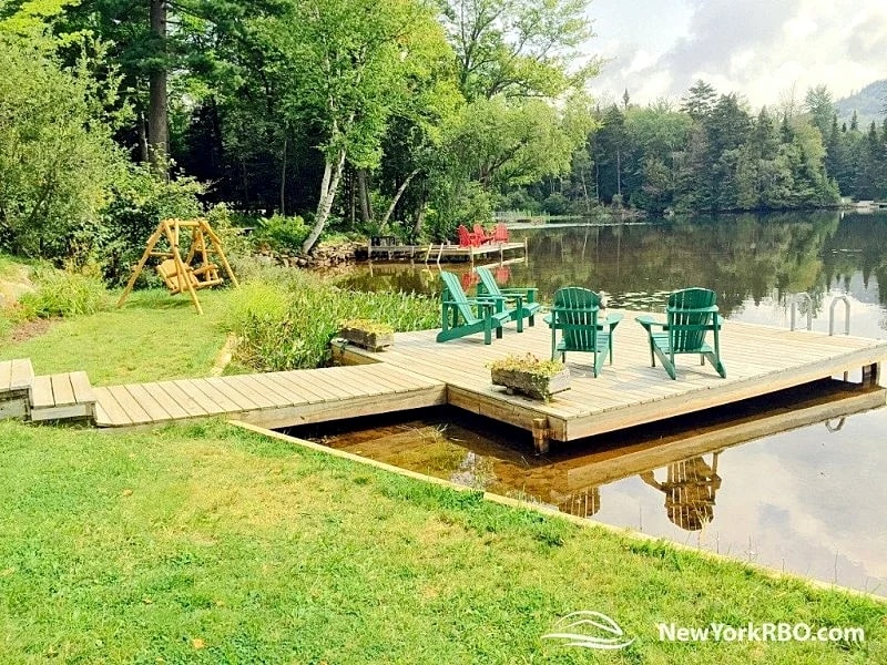 Sunburst Cottage on Mirror Lake, Luxury Lakefront Vacation Rental in Lake Placid in Lake Placid, New York, United States — photo 3