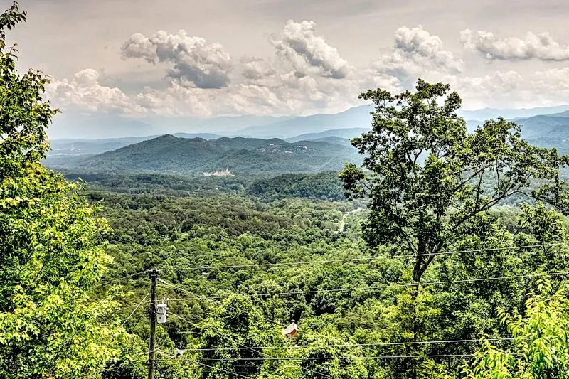 Gorgeous View, Private Studio Log Cabin, Hot Tub, Sleeps 2, 1 Bathroom, GSMNP in Tennessee, United States — photo 4