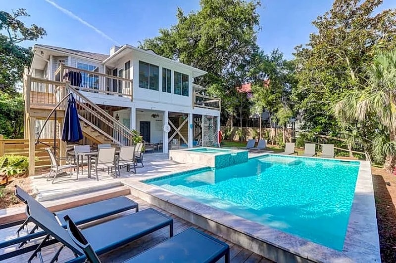 Folly Me- Pool/Hot Tub & Ocean Views! in Folly Beach, South Carolina, United States — photo 2