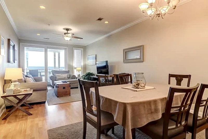 Ocean Point Villa 201- Open Ocean Views & Large Deck - Beach Access Directly Across Street in Folly Beach, South Carolina, United States — photo 4