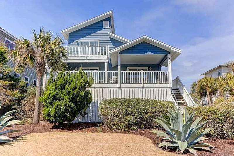 Classic Family Beach House with Private Pool & Hot Tub! Right across the from beach!