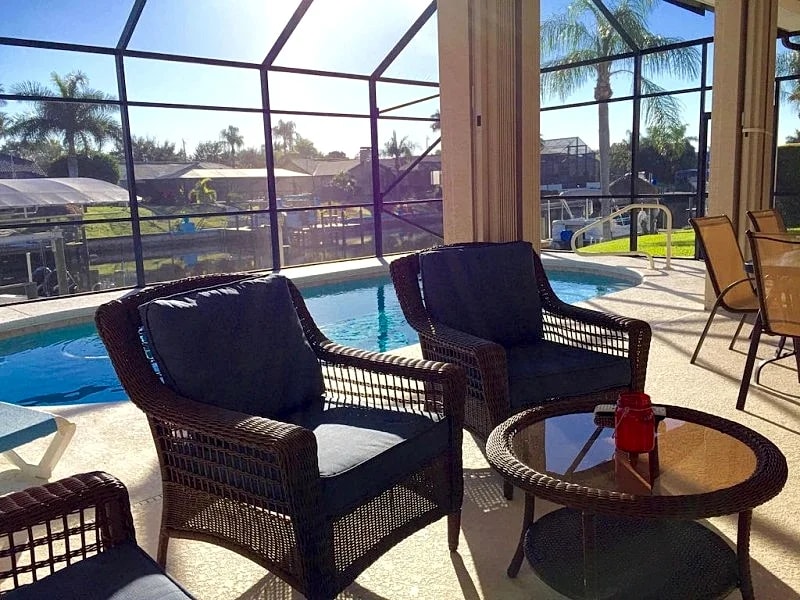 Villa Rubicon 1005 SE Cape Coral 3b 2ba electric heated Pool Gulf Access Canal free internet in Cape Coral, Florida, United States — photo 3