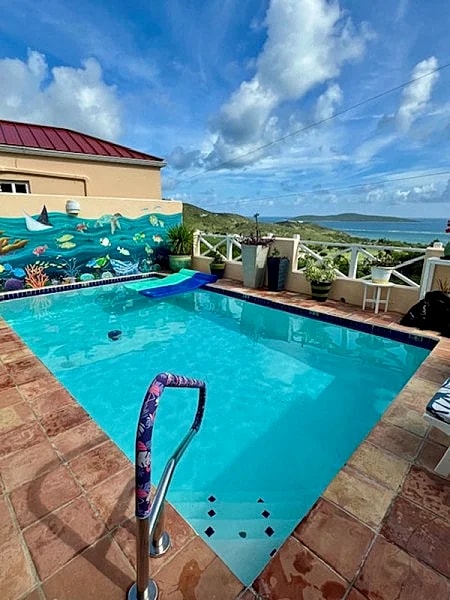 Sea View Villa w/ Heated Pool - Oceanfront Luxury Escape in St. Croix, U.S. Virgin Islands, Caribbean — photo 5