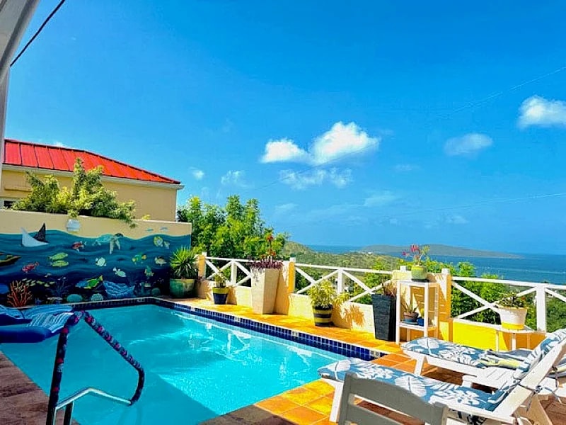 Sea View Villa w/ Heated Pool - Oceanfront Luxury Escape in St. Croix, U.S. Virgin Islands, Caribbean — photo 2