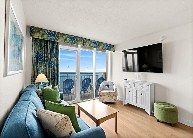 Oceanfront corner unit in a great resort + FREE DAILY ACTIVITIES! in North Myrtle Beach, South Carolina, United States — photo 2