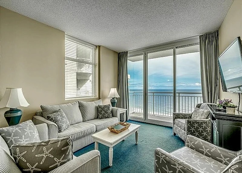 Oceanfront, corner end unit at a great resort + FREE DAILY ACTIVITIES! in North Myrtle Beach, South Carolina, United States — photo 2