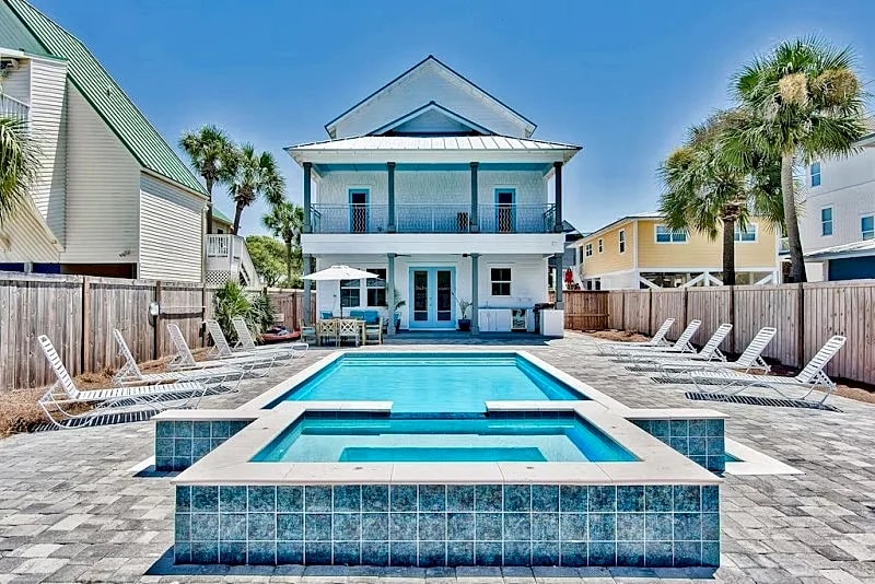 Utopia | Game Room | Pool & Hot Tub | Weddings | Beach Views | Golf Cart