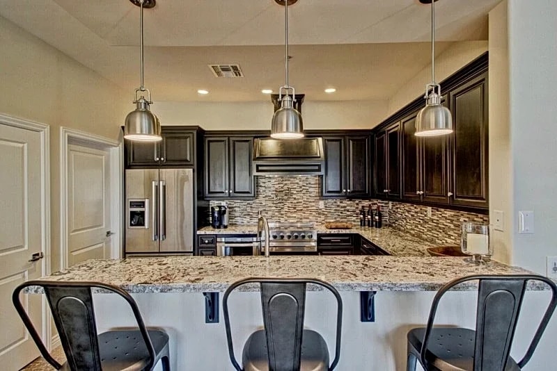 Beautiful RH Furnishings - Custom cabinets with Viking range and refrigerator in Scottsdale, Arizona, United States — photo 5