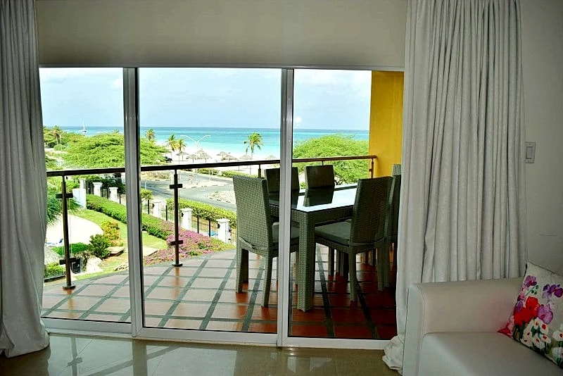 REGAL VIEW TWO-BEDROOM CONDO - BC351-2 | Oceania Deluxe Beachfront Condo resort in Oranjestad, Aruba — photo 4