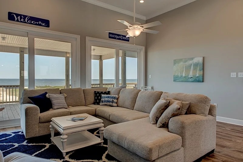 Private pool, private bay beach and close to Gulf beaches! - Blue Oasis in Dauphin Island, Alabama, United States — photo 4