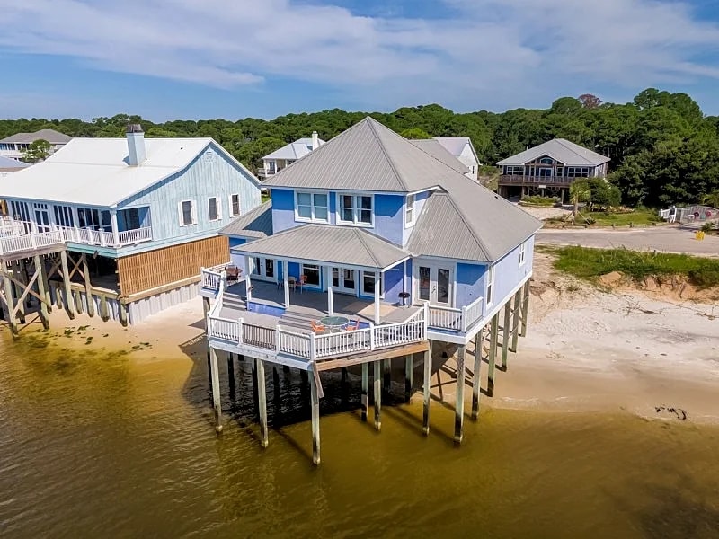 Beachfront over the waves! Exclusive Audubon neighborhood! – SeaSide in Dauphin Island, Alabama, United States — photo 4