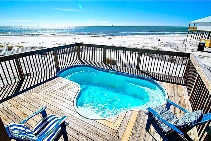 Island Time II - Gulf-view Beach House with Heated Pool Pet-friendly in Dauphin Island, Alabama, United States — photo 2