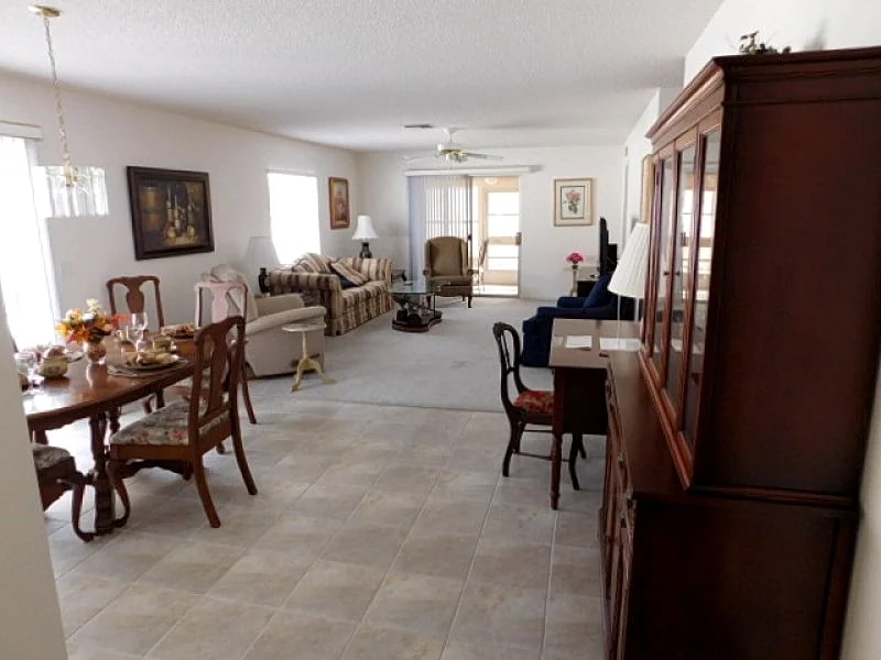 Garcia Ct | Terrific 2/2 Courtyard Villa with Private Backyard and Golf Cart! in The Villages, Florida, United States — photo 3
