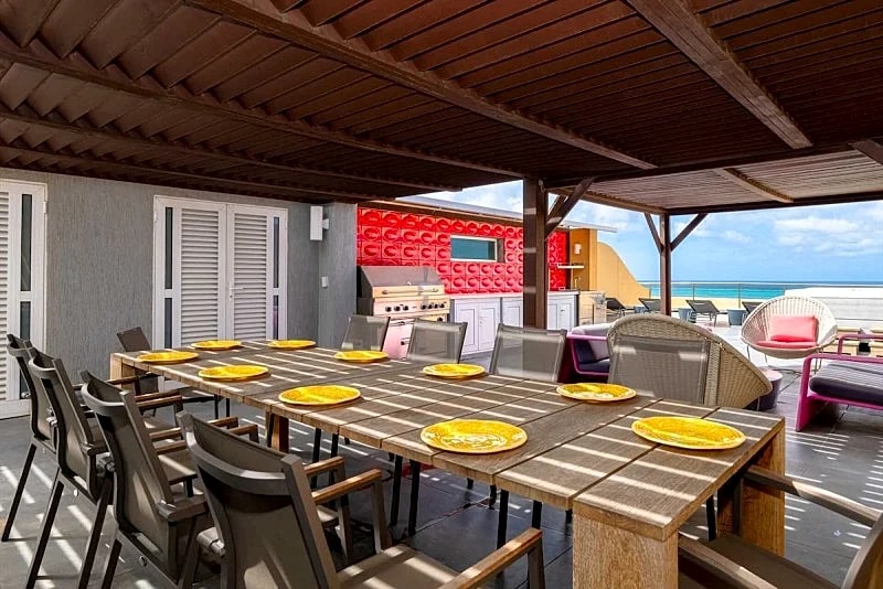 Beachfront - Panoramic View 4BR Penthouse - PH4 in Oranjestad, Aruba — photo 5