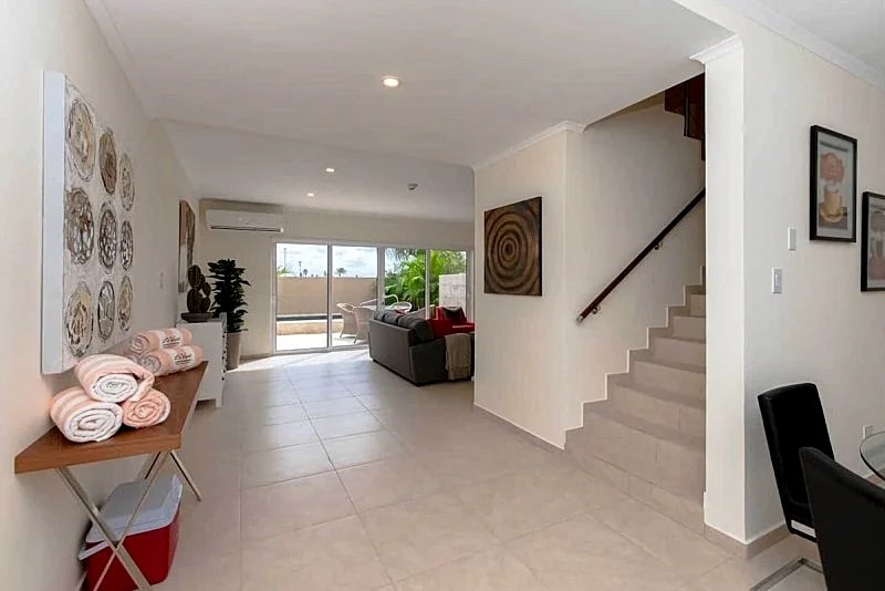 2 BR townhouse, partial ocean view, Eagle Beach, Levent Resort, private pool in Oranjestad, Aruba — photo 5