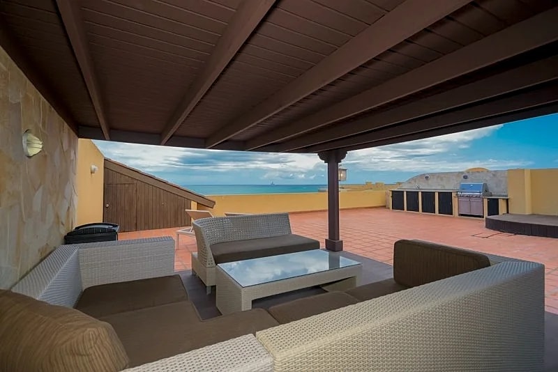 Beachfront - Amber Penthouse 2BR condo - P512 in Oranjestad, Aruba — photo 5