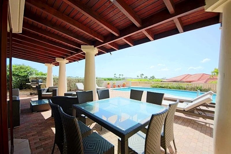 Private Villa with pool- Golf Deluxe View 3BR-CB01 in Noord, Aruba — photo 4
