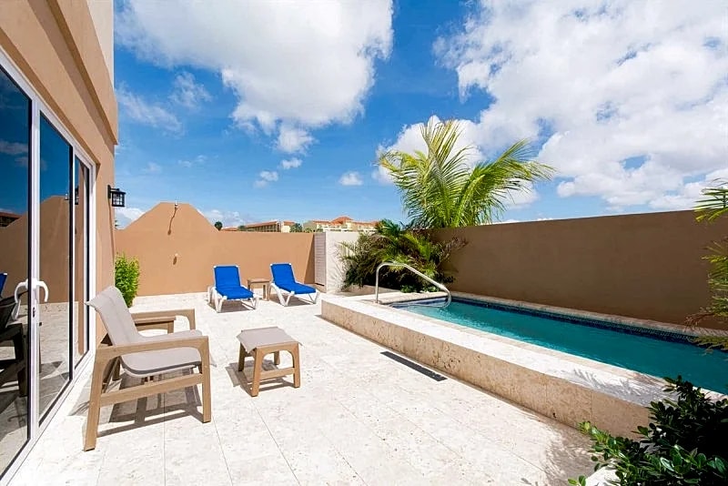 Beach View - Blue Ocean View townhome - LV18th in Oranjestad, Aruba — photo 4