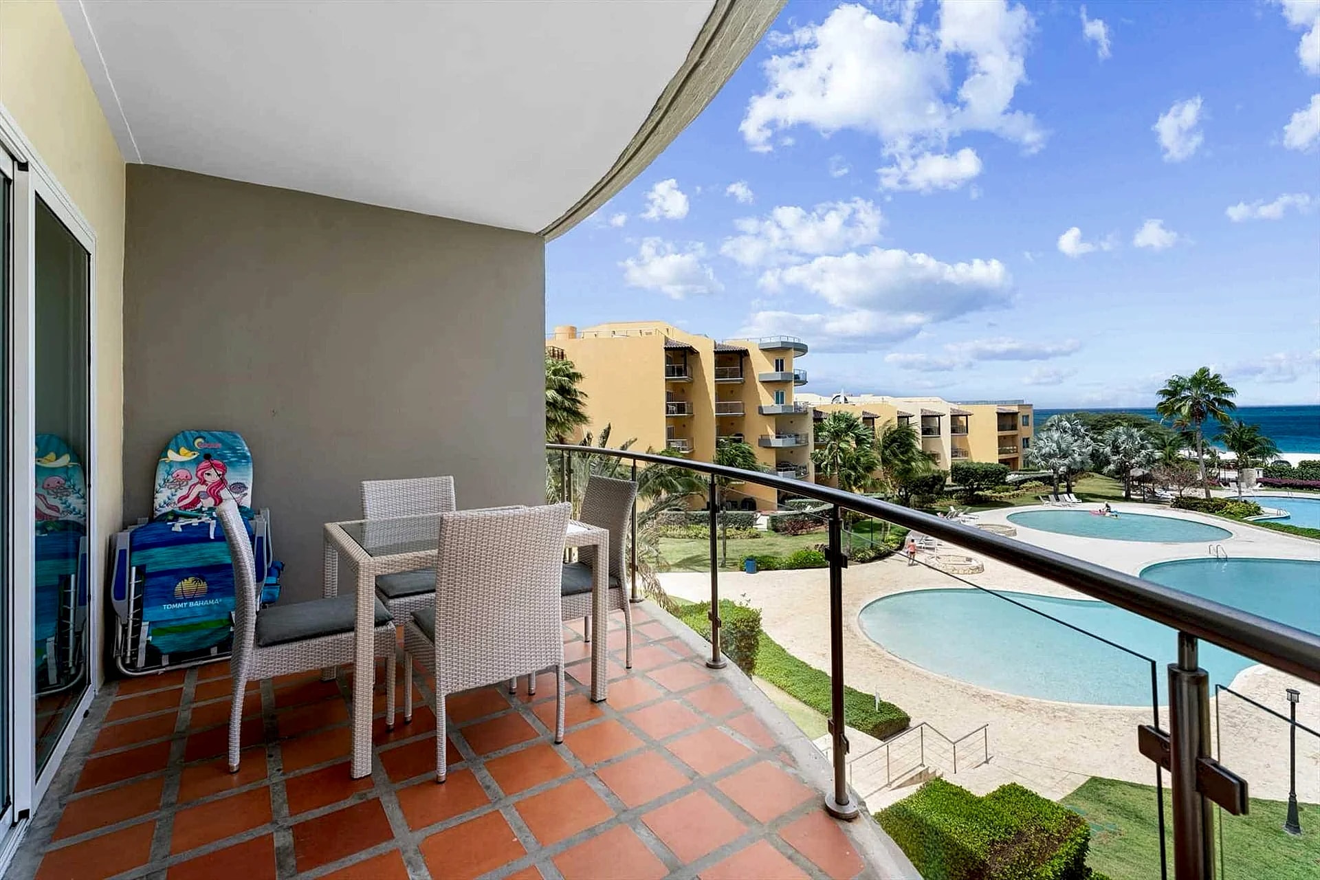 Beachfront - Supreme View 2BR condo - A344 in Oranjestad, Aruba — photo 4