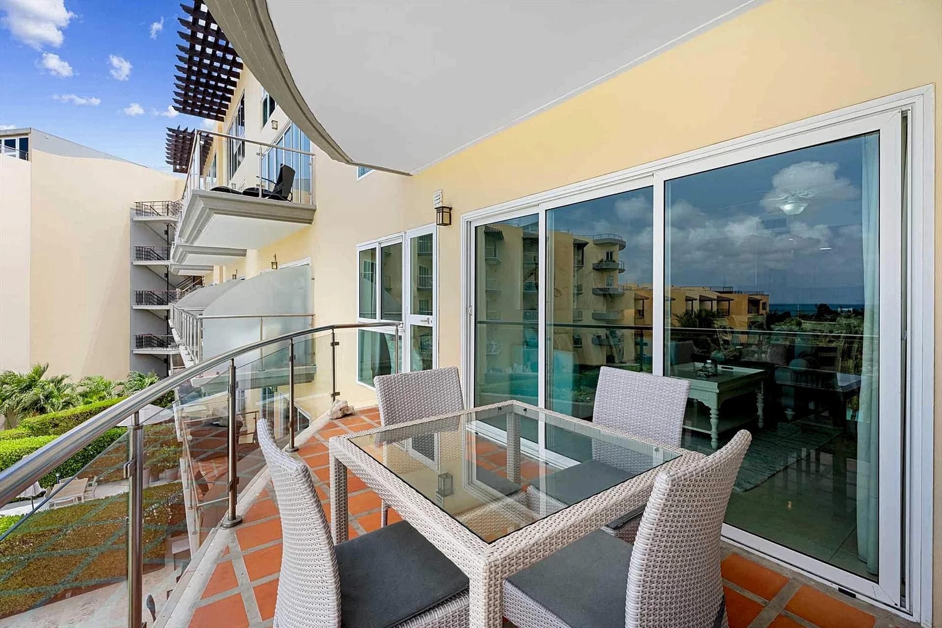 Beachfront - Supreme View 2BR condo - A344 in Oranjestad, Aruba — photo 5
