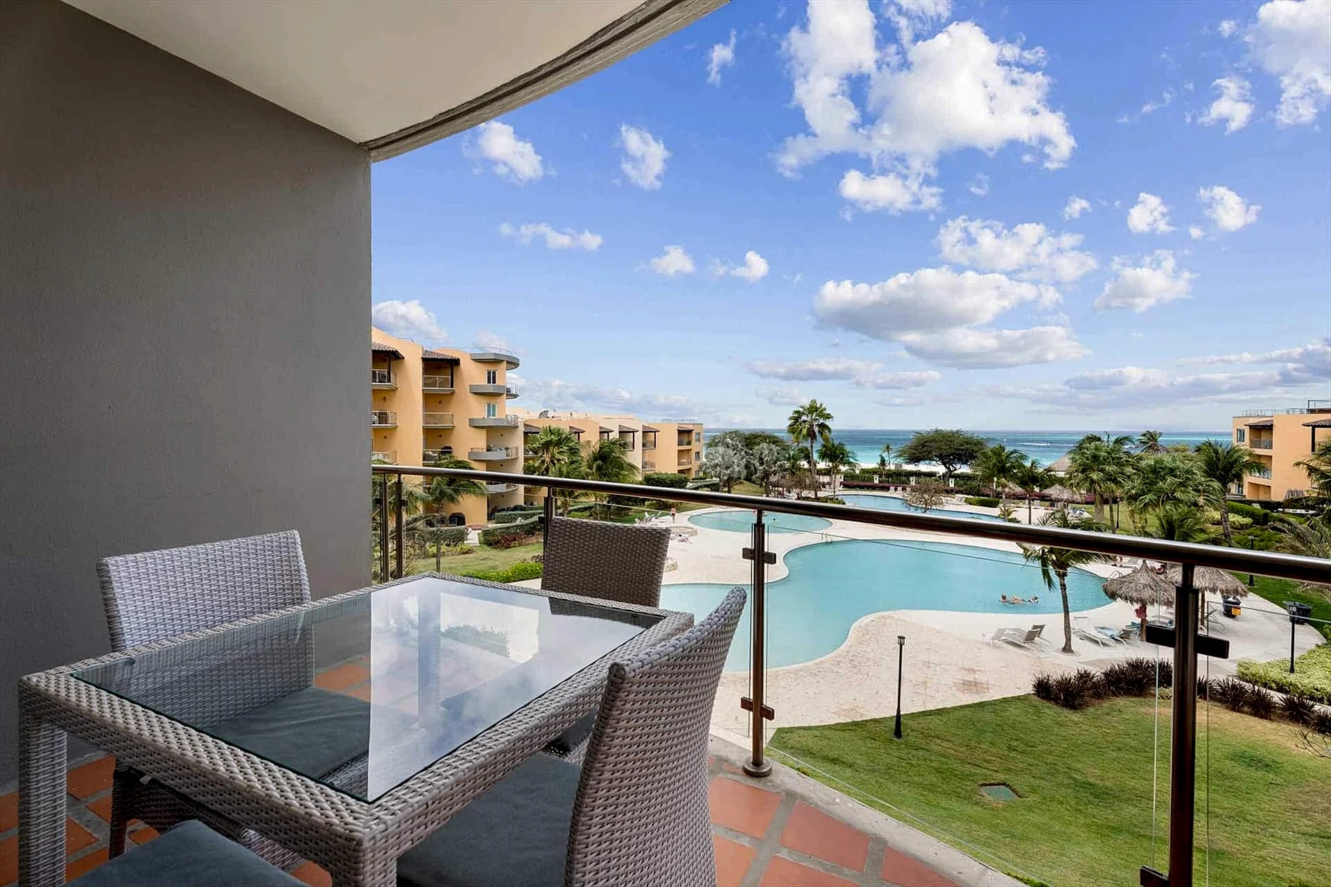 Beachfront - Supreme View 2BR condo - A344 in Oranjestad, Aruba — photo 2