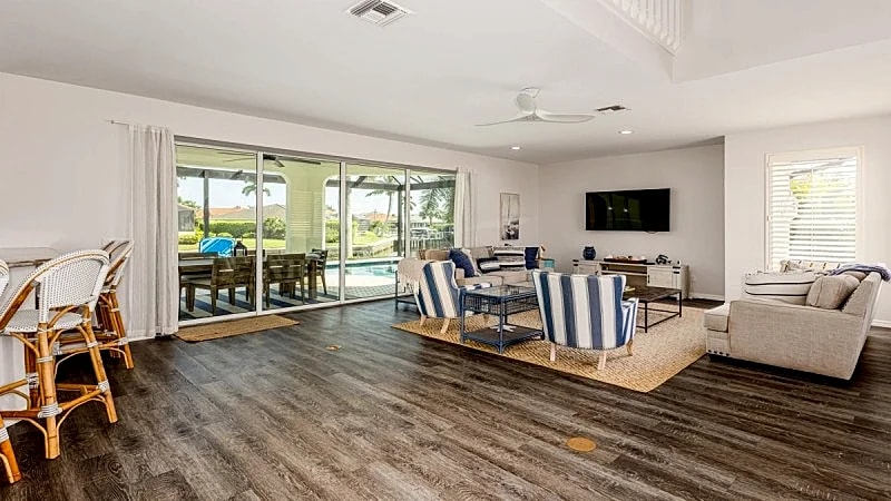 Waterfront Living at 950 Olive Ct, Elegant Two-Story Home with Pool in Marco Island in Marco Island, Florida, United States — photo 2