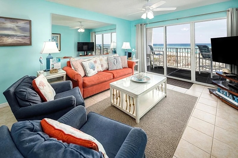 Gulf Dunes 208: Beautiful 2 bedroom condo, free beach chairs, tennis court in Fort Walton Beach, Florida, United States — photo 1