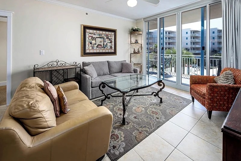 Waterscape B310: Beautiful 2bed/2.5 bath, beach view, lazy river, free movies in Fort Walton Beach, Florida, United States — photo 5
