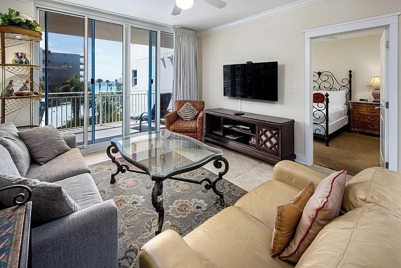 Waterscape B310: Beautiful 2bed/2.5 bath, beach view, lazy river, free movies