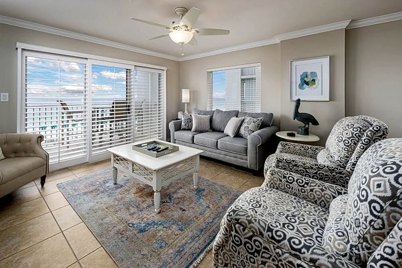 Gulf Dunes 410: Phenomenal end unit! WIFI, FREE BEACH SVC in Fort Walton Beach, Florida, United States — photo 2