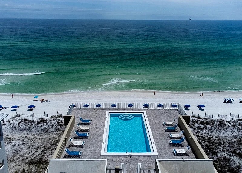 Gulfside 203: Wrap Around Balcony, Gorgeous Upgrades - Flooring and Furniture in Fort Walton Beach, Florida, United States — photo 5