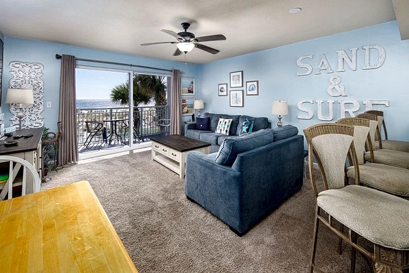 Pelican Isle 107: Cozy beach front condo, free beach chairs, dolphin cruise in Fort Walton Beach, Florida, United States — photo 3