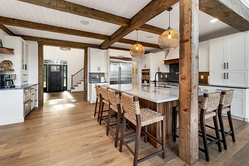 NEW custom built Adirondack style home sleeps 16 in 6 bedrooms in Moultonborough, New Hampshire, United States — photo 5