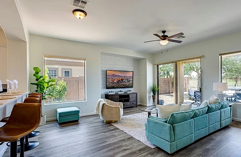 Golf Course Home w/ Sunset Views in Seville! in Gilbert, Arizona, United States — photo 2