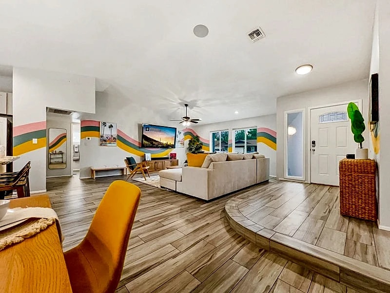 Heated Pool + Putting Green + 2 Car Garage