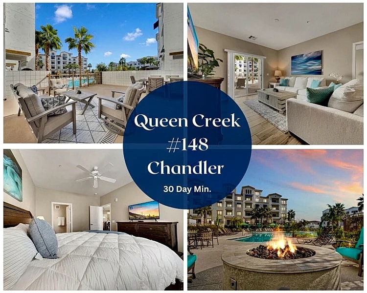 Resort Living in Ocotilo! Oversized Poolside Patio. Two Master Suites!