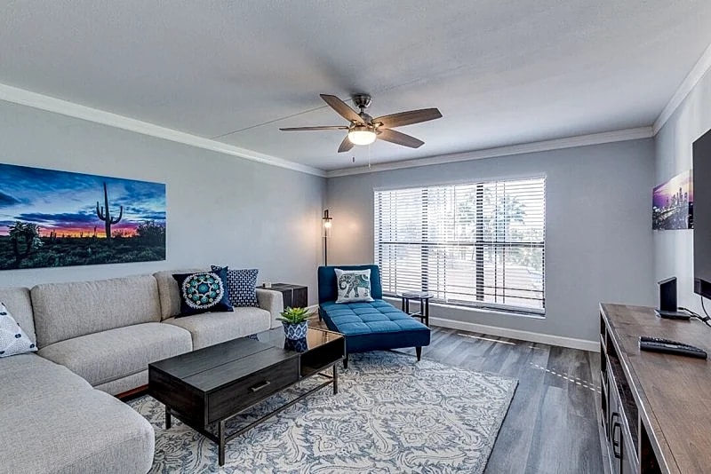 Stunning Golf and Water Views with Large Patio! Biltmore Terrace! 30 Night Minimum! in Phoenix, Arizona, United States — photo 3