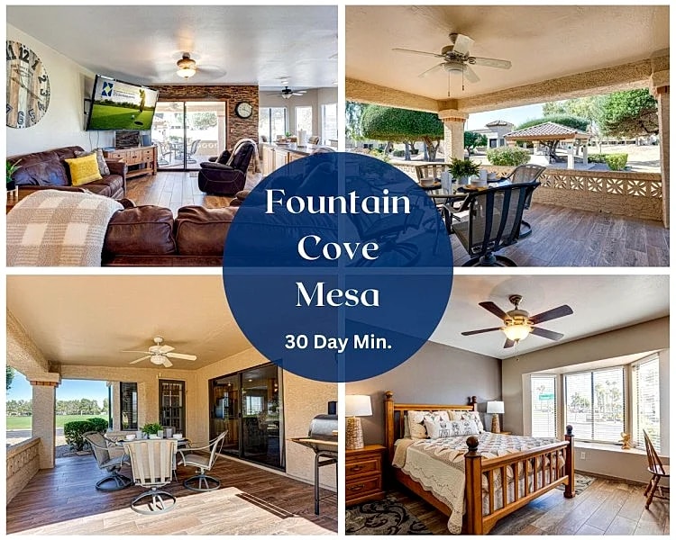 55+ Fountain of the Sun Single Story Townhome. Golf Views! in Mesa, Arizona, United States — photo 4