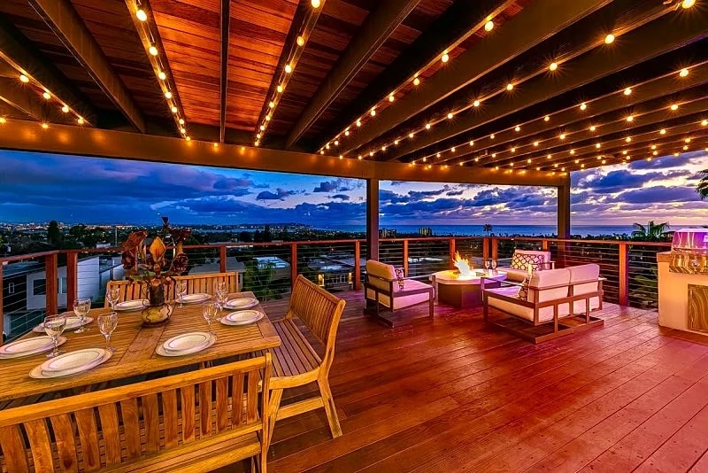 The Mermaid House: Breathtaking bay, ocean, and city views, equipped with a Jacuzzi and A/C in San Diego, California, United States — photo 4