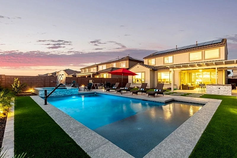 Surprise Mountain Views and Private Heated Resort Pool/Spa Home!