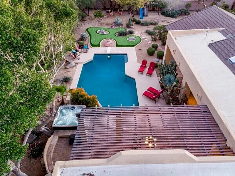 Million $ Dream Villa+Live in Luxury with It ALL+SportCourt+Putting Green+Hot Tub in Scottsdale, Arizona, United States — photo 3