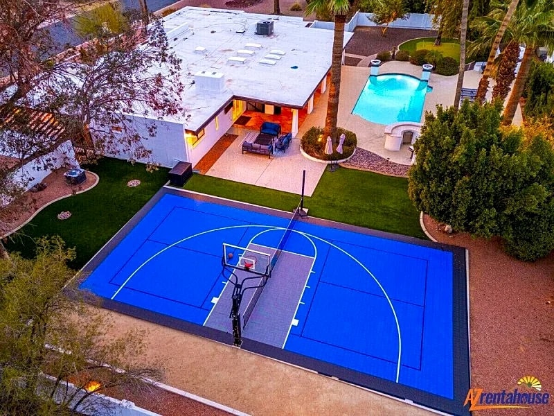 PRIVATE PARADISE RESORT+THEATER+GMEROOM+SPORTCOURT in Scottsdale, Arizona, United States — photo 2