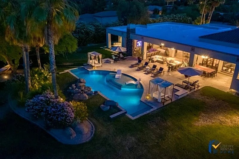 Paradise Valley Million $ Tranquility Estate+Putting Green+Boccee+Pool in Paradise Valley, Arizona, United States — photo 4
