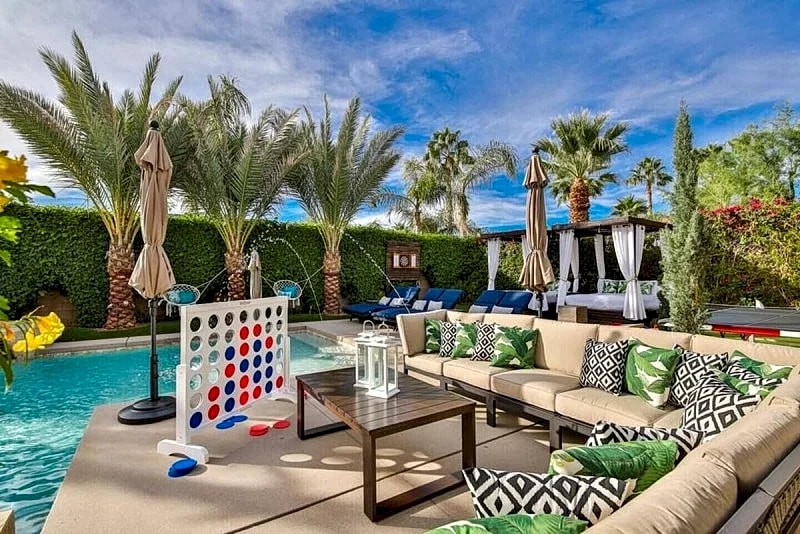 #Luxefarmhousevilla | Luxury Resort Style Living w/ Fire Pit & Heated Pool, Simply Amazing!!! in Indio, California, United States — photo 3