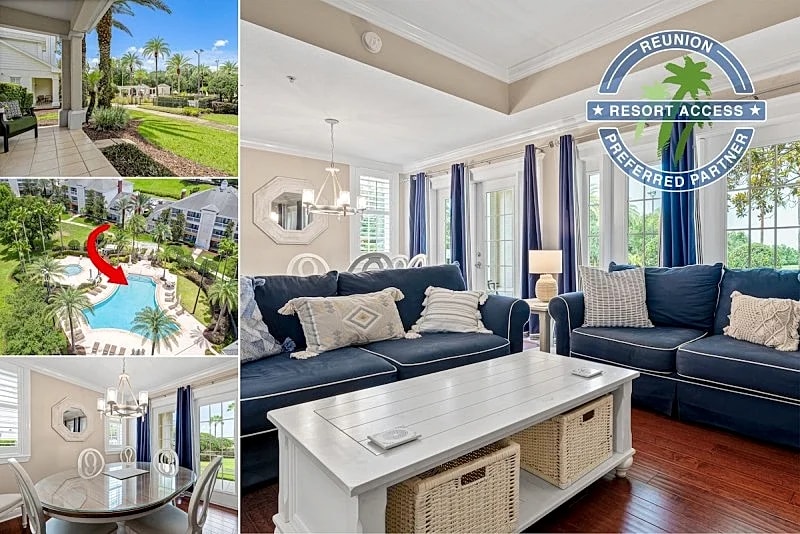 Poolside Harmony | Immediately Adjacent to the Pool | Golf Course Views | Reunion Resort Membership in Kissimmee, Florida, United States — photo 1